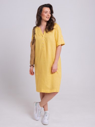 Платье женское льняное Nadex for women 21-109820/210-26