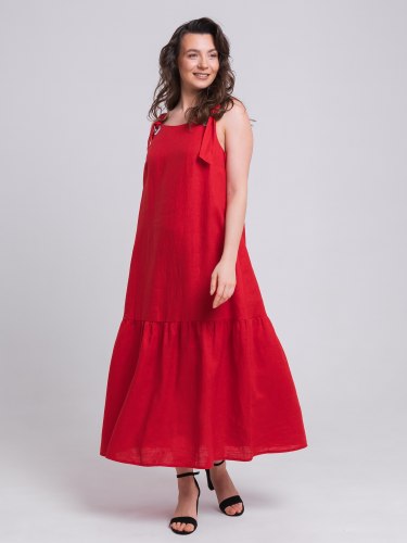 Платье женское льняное Nadex for women 21-123520/210-26