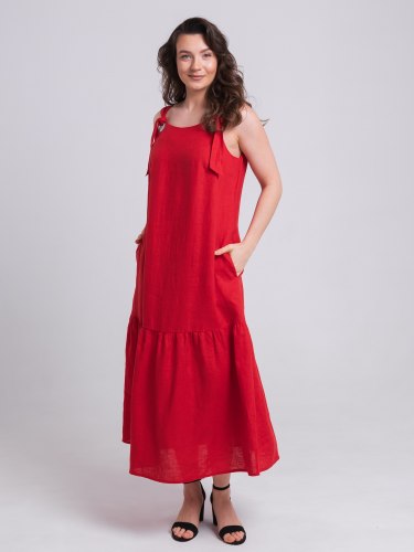 Платье женское льняное Nadex for women 21-123520/210-26