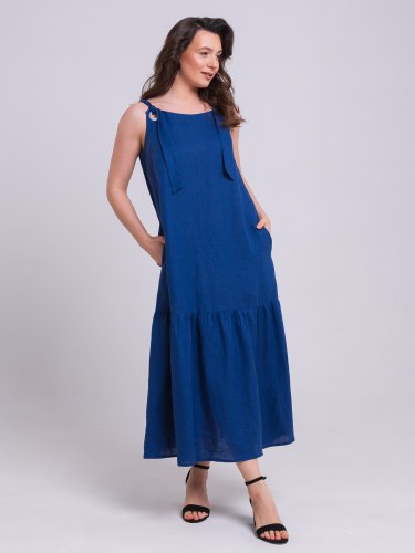 Платье женское льняное Nadex for women 21-123520/210-26