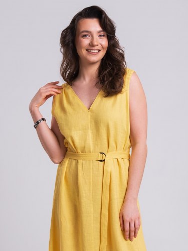 Платье женское льняное Nadex for women 21-126420/210-26