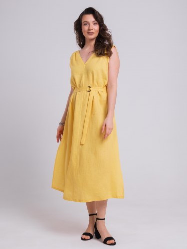 Платье женское льняное Nadex for women 21-126420/210-26