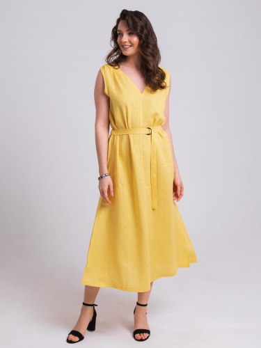 Платье женское льняное Nadex for women 21-126420/210-26