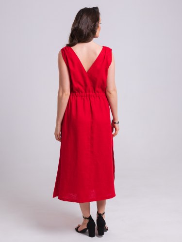 Платье женское льняное Nadex for women 21-126420/210-26