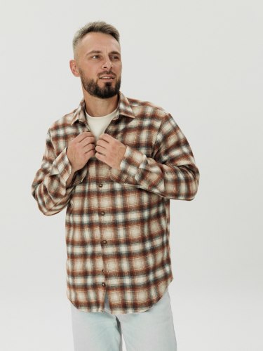 Рубашка мужская Nadex Men's Shirts Collection 01-132612/437-26