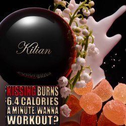 Kilian Kissing Burns 6.4 Calories An Hour. Wanna Work Out?