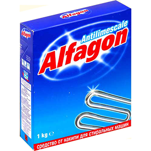 Средство от накипи для стиральных машин Alfagon 500 грамм, 1 кг.