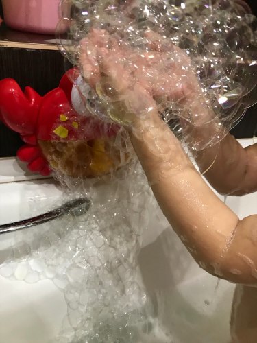 Набор для ванны "Веселый краб" с мыльными пузырями