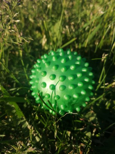 Мячик "Ёжик" 10-12 см, мягкий (разноцветный)