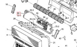 Запчасть DAIKIN 0569105 EVAPORATOR CRB-FXYA25H