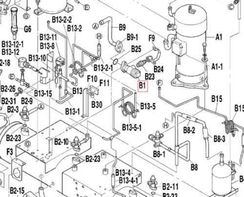 Запчасть DAIKIN 0977287 SAFETY VALVE OSV12B-21A