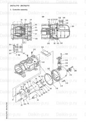 Запчасть DAIKIN 1013441 BEARING 7311BEP+6311 ZH7LL