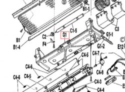 Запчасть DAIKIN 1060702 DRAIN PAN ASSY FL45G