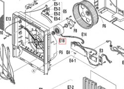 Запчасть DAIKIN 1387995 FAN MOTOR 315V - 27W MC704VM