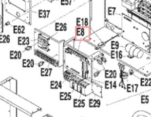 Запчасть DAIKIN 1429248 PRINTED CIRCUIT ASSY