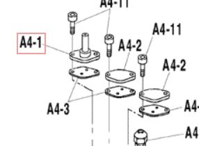 Запчасть DAIKIN 1461057 BODY SOLENOID VALVE NEV-603DXF ZHC3LTGV