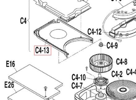 Запчасть DAIKIN 148421J BELL MOUTH