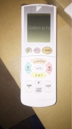 Запчасть DAIKIN 165879J REMOTE CONTROL ARC445A3