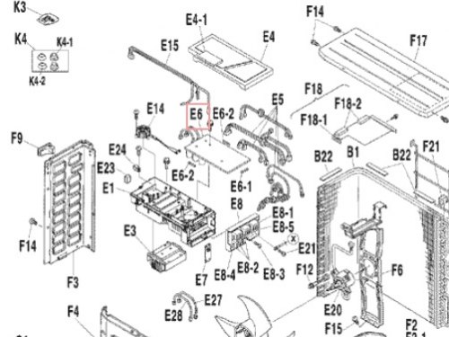 Запчасть DAIKIN 1689367 P.C.B. 3F007545-2