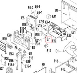 Запчасть DAIKIN 1695292 P.C.B. PC0207-2