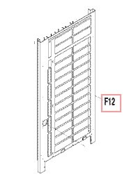 Запчасть DAIKIN 1716973 SIDE PLATE (RIGHT)