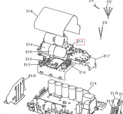 Запчасть DAIKIN 1718001 P.C.B. EC0534 RXYMQ-P