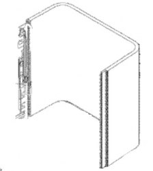 Запчасть DAIKIN 1719321 CROSS-FIN CONDENSER ASSY