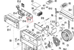 Запчасть DAIKIN 1731833 P.C.B.