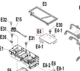 Запчасть DAIKIN 1738834 P.C.B. 2F007588-31 RXS71F