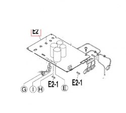 Запчасть DAIKIN 1758643 P.C.B. 3F009775-1 RXR28E