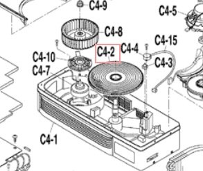 Запчасть DAIKIN 1798014 HUMIDIFYING ROTOR ASSY.