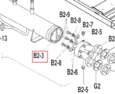 Запчасть DAIKIN 202089 PACK FRONT COVER US5F CXS1410