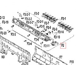 Запчасть DAIKIN 2179306 AIR OUTLET ASSY.