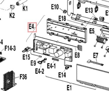 Запчасть DAIKIN 2229340 PRINTED CIRCUIT ASSY EB14009-1