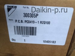 Запчасть DAIKIN 300305P P.C.B. PC0419-1 RZQ100~140BW1