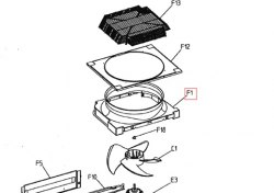 Запчасть DAIKIN 300553P BELL MOUTH