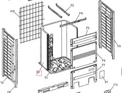 Запчасть DAIKIN 300586P HEAT EXCHANGER ASSY