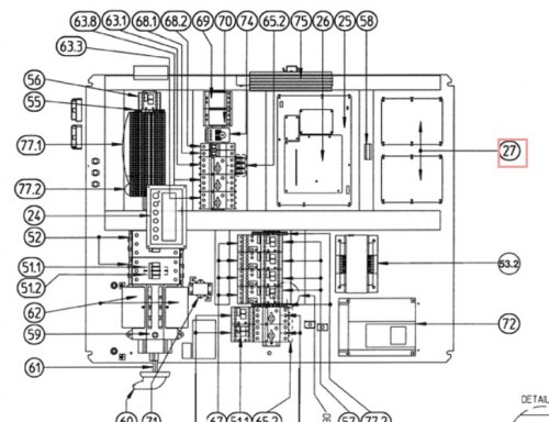 Запчасть DAIKIN 301554P P.C.B. E06Y01-11