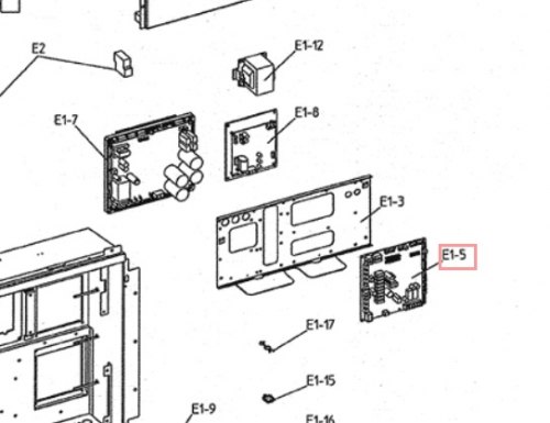 Запчасть DAIKIN 302779P P.C.B. SEB07100 RXYQ-P7W1BR1