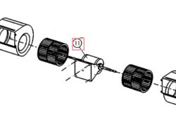 Запчасть DAIKIN 4001187 MOTOR, MCC50CL-501 HONG LU