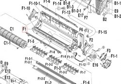 Запчасть DAIKIN 4005839 BOTTOM FRAME ASSY.