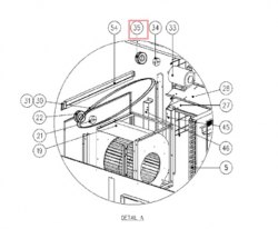 Запчасть DAIKIN 4006458 PULLEY SPA 139A1/1610