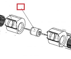 Запчасть DAIKIN 4007654 MOTOR MCC28C-504 4P 320W 1PH