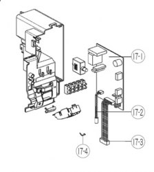 Запчасть DAIKIN 4010088 CONTROL BOX ASSY.