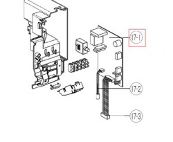 Запчасть DAIKIN 4014649 PRINTED CIRCUIT ASSY 5WMY25J/JR