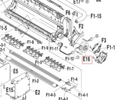 Запчасть DAIKIN 4016166 DC FAN MOTOR D43F-31 43W