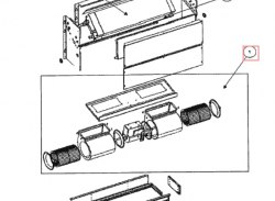 Вентилятор DAIKIN 411119P FAN ASSEMBLY FWD16-18A