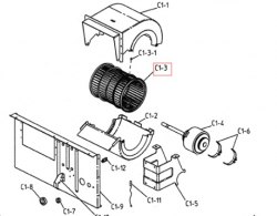 Запчасть DAIKIN 5001302 SIRROCO ROTOR ASSY