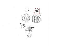 Запчасть DAIKIN 5001837 3-WAY VALVE BODY VRG131 n°11601110