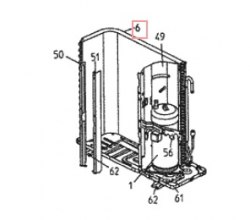 Запчасть DAIKIN 5002095 PLATE FINNED COIL HEAT EXCH AS